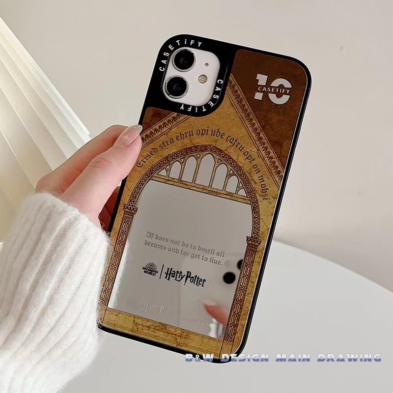 Ốp Điện Thoại Mềm Tráng Gương Chống Sốc In Hình Harry Potter Cho iPhone 13 12 11 Pro MAX IX XS MAX XR 6 6s 7 8 Plus