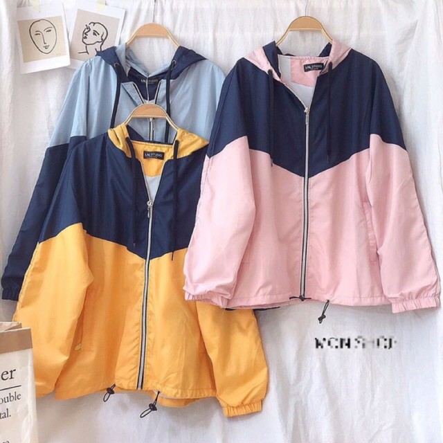 Áo khoác dù phối quá xênh cho các bạn nữ | BigBuy360 - bigbuy360.vn