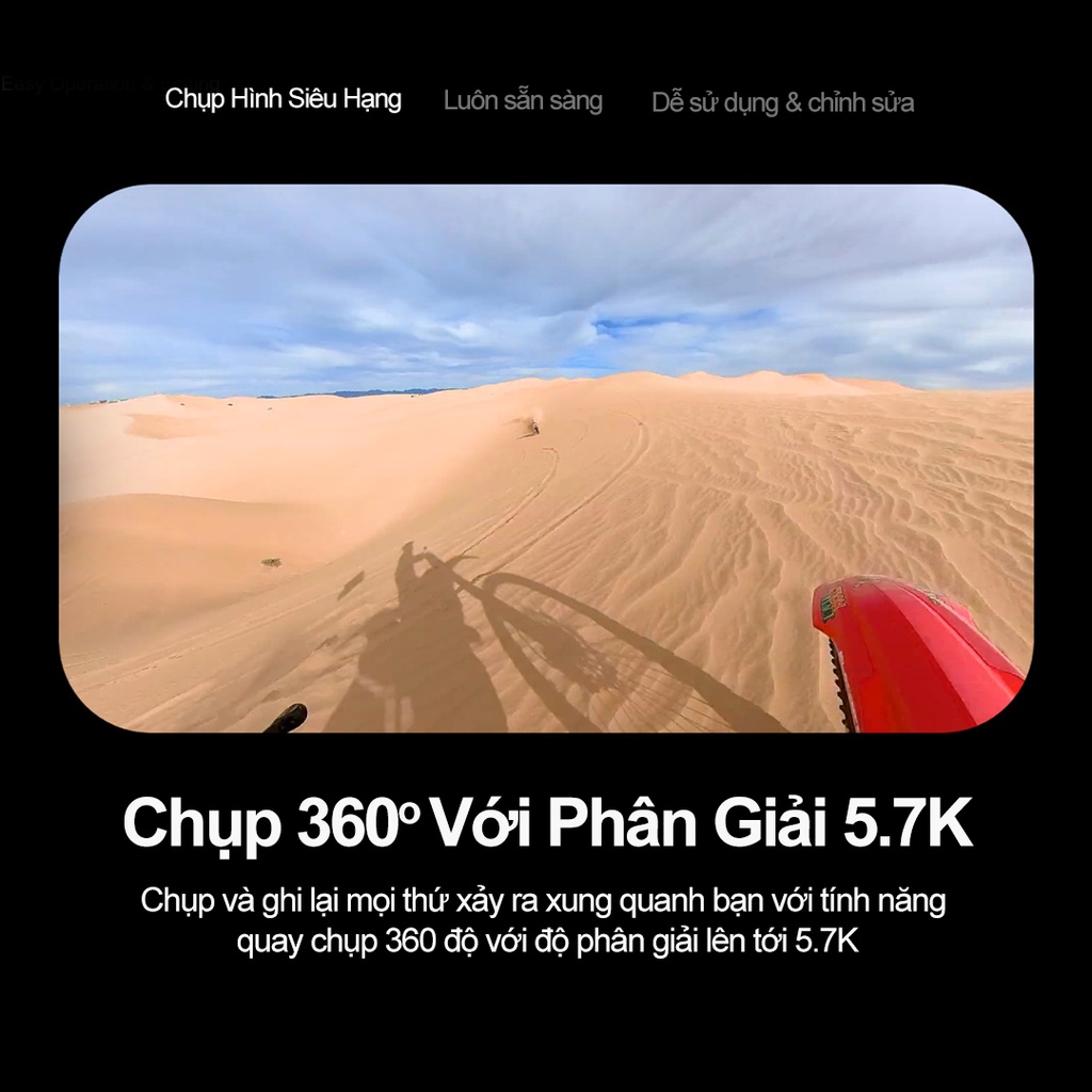 Máy Quay 360 độ Camera 360 Insta360 X3 - Hàng Chính Hãng