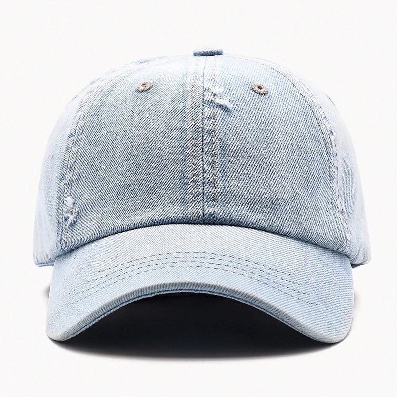 Mũ Lưỡi Trai denim Có Thể Điều Chỉnh Phong Cách hip hop Cho Nam Và Nữ