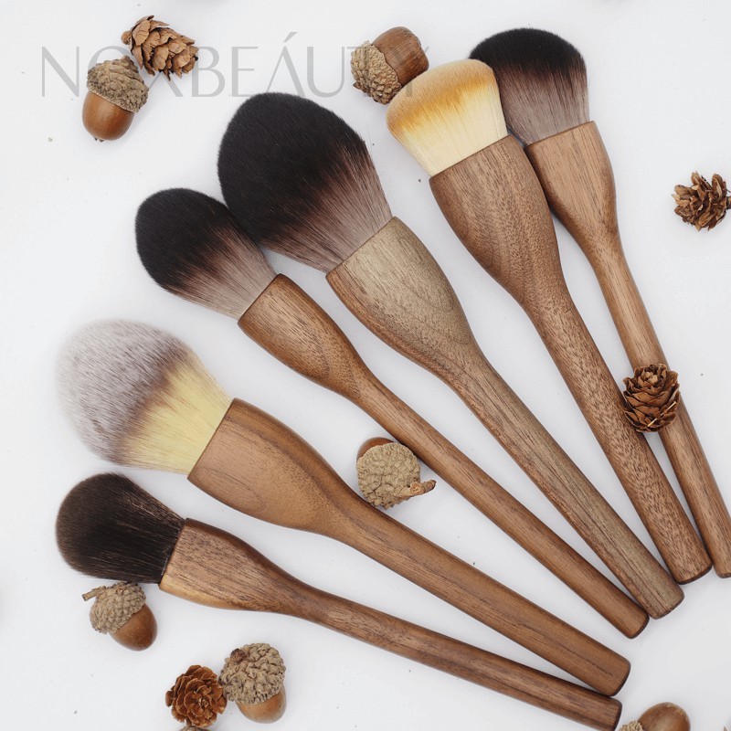 Set 1 Cọ Trang Điểm Khuôn Mặt NOX Tán Phấn Nền / Tạo Khối / Phấn Má Hồng / Phấn Bắt Sáng Hoàn Hảo | BigBuy360 - bigbuy360.vn