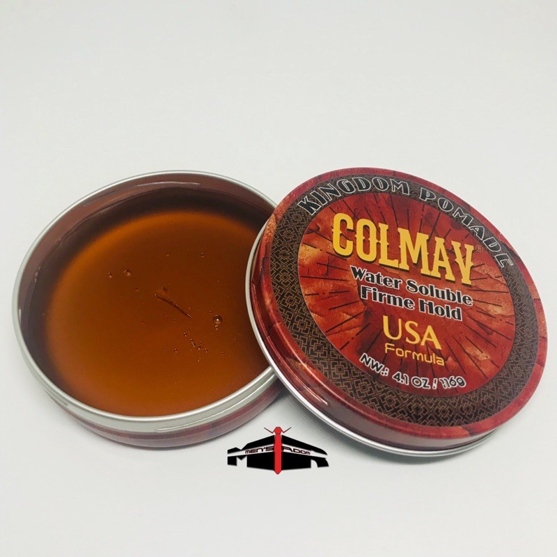 Wax Sáp Vuốt tóc KingDom Barber Pomade COLMAV Gốc nước sản xuất công nghệ Mỹ