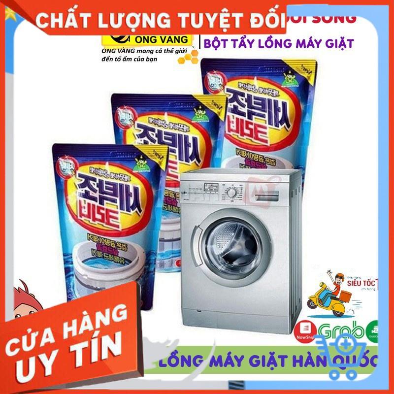 [ Bán Lẻ Giá Sỉ ] Vệ Sinh Máy Giặt, Bột Tẩy Lồng Máy Giặt Hàn Quốc Gói 450G - Siêu Tiện Dụng Dành Cho Máy Giặt