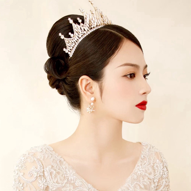 Vương Miện Công Chúa Đính Đá Phong Cách Cổ Điển