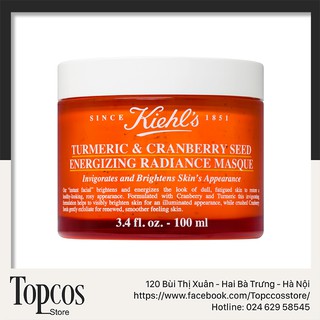 Mặt Nạ Dưỡng Sáng Da KIEHL'S TURMERIC & CRANBERRY SEED ENERGIZING RADIANCE MASQUE