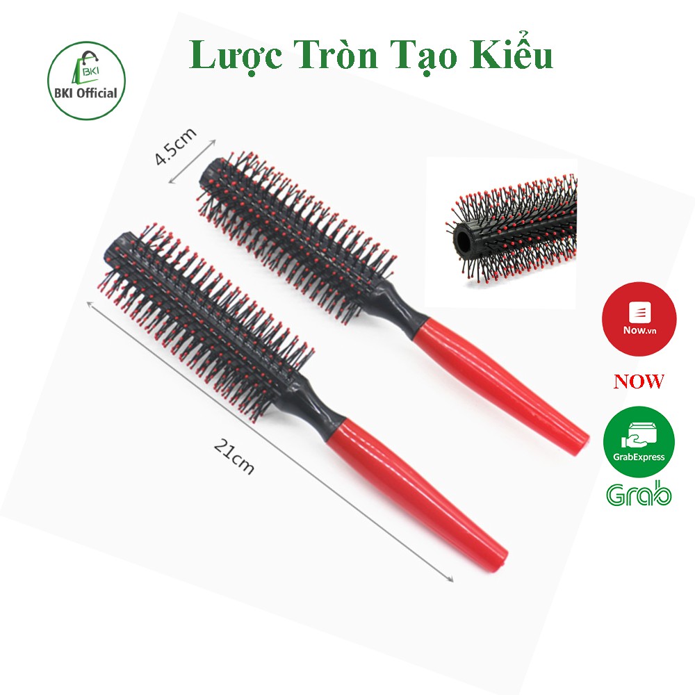 Lược Tròn Lô Quấn, Uốn Tóc Tạo Kiểu - LUOCTRONLO