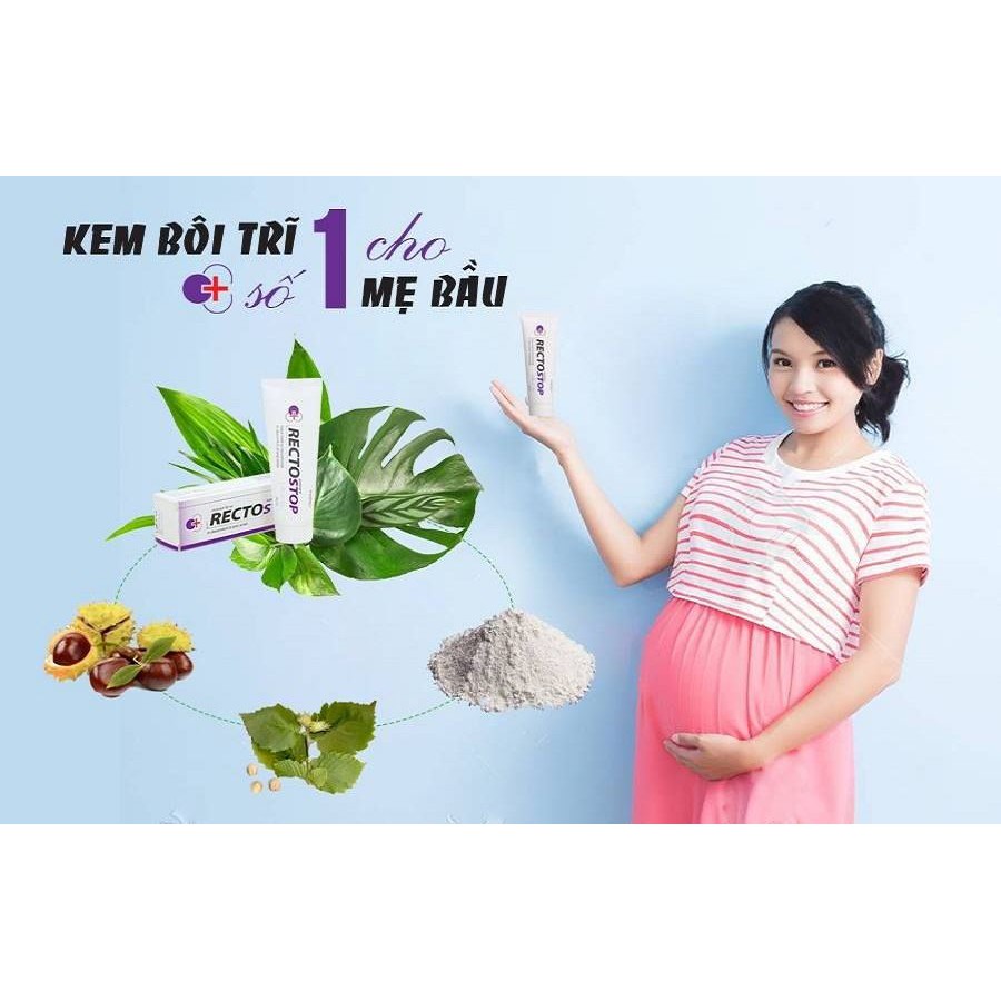 [Chính Hãng] Rectostop Ultra- Kem bôi teo co búi trĩ - Hỗ trợ người trĩ nội, ngoại & phụ nữ mang thai (nhập khẩu Ba Lan)