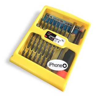 Bộ tua vít sửa Điện Thoại và Iphone 30 mũi TOP - TPD-30208