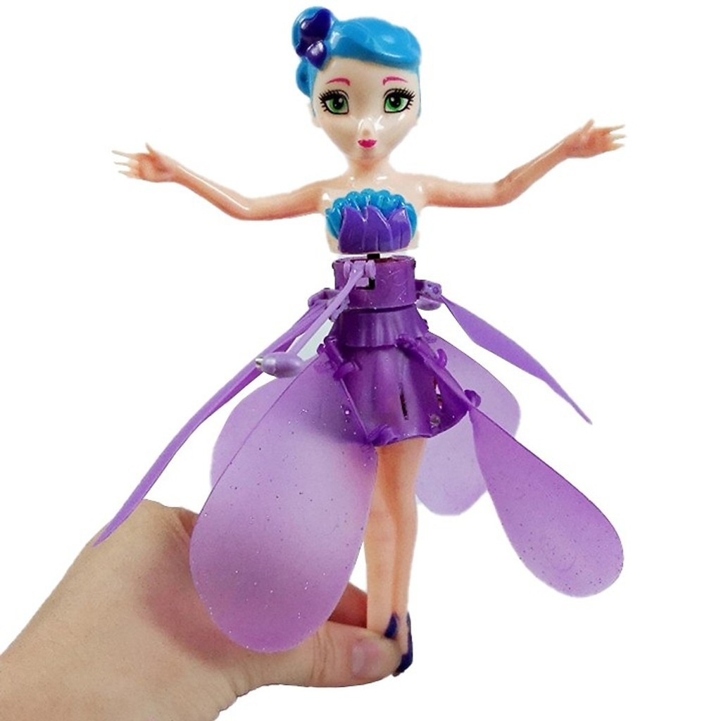 Búp Bê Cô Tiên cảm ứng Biết Bay Flutterbye Fairy Shop giao mầu ngãu nhiên