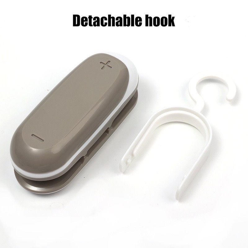 1 Máy Niêm Phong Túi Thực Phẩm Mini Có Móc Tiện Lợi Cho Nhà Bếp