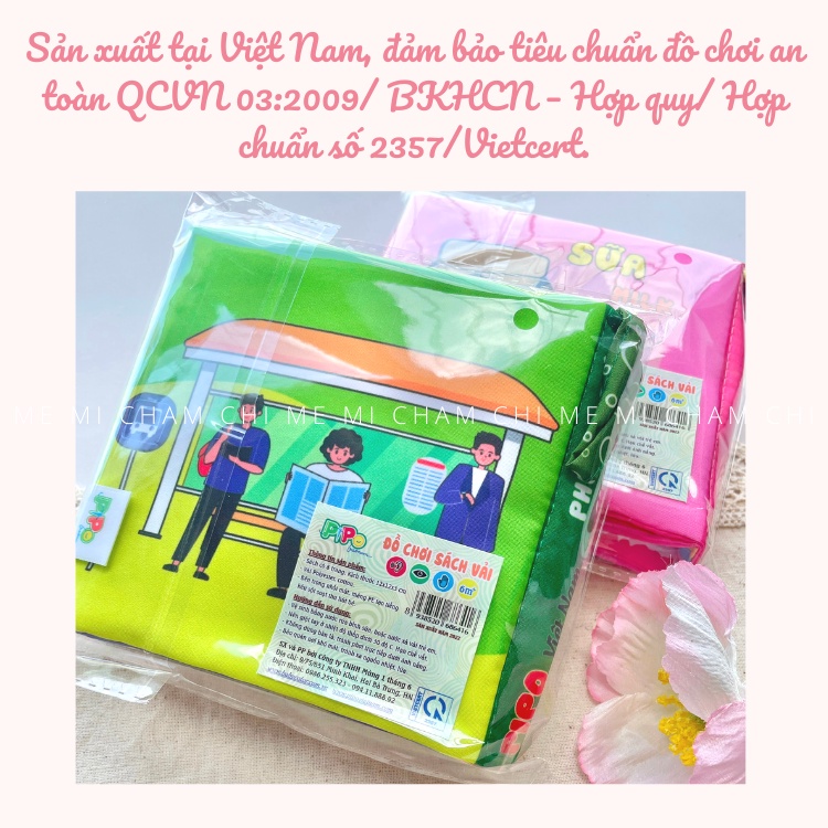 Sách Vải Cho Bé Sơ Sinh Đến 6 Tháng Tuổi Song Ngữ Pipo Vietnam