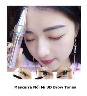 Mấcra 3D Brow Tones Thái Lan Làm Dày Và Dài Mi 
