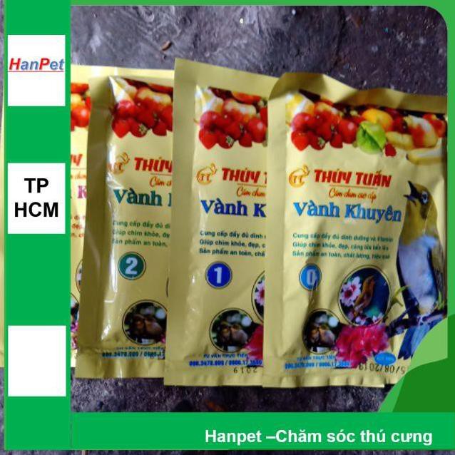 Hanpet.GV- Cám chim- thức ăn chim VÀNH KHUYÊN THÚY TUẤN (- 223)- cám dành cho chim cảnh