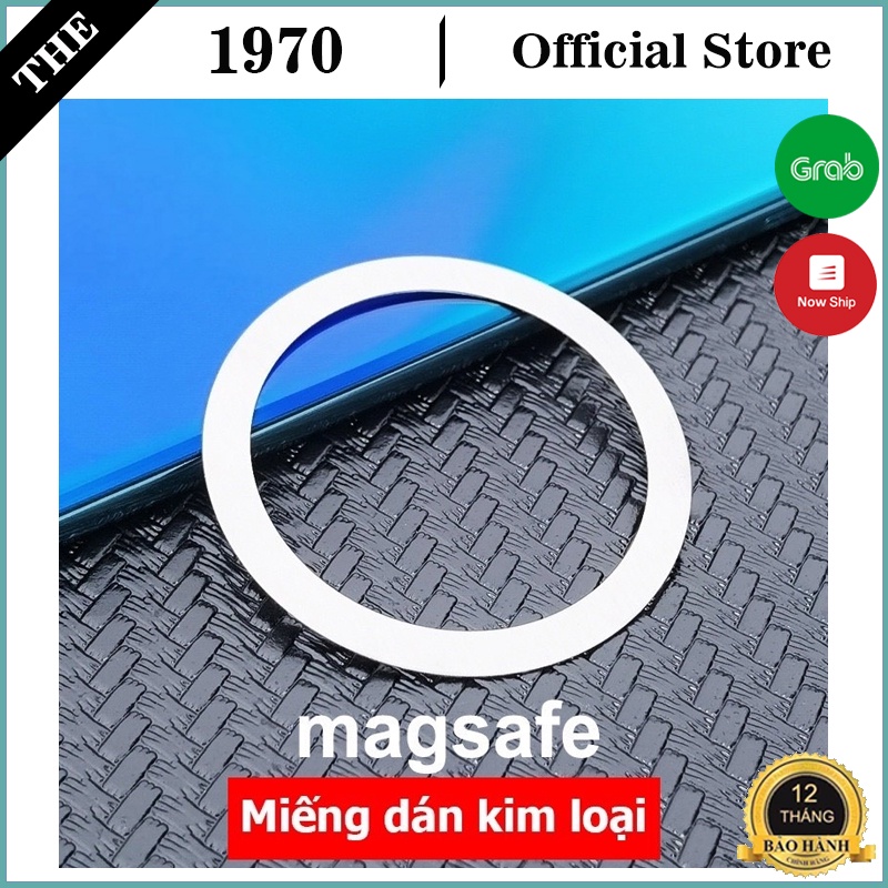 Vòng từ tính masafe , Miếng dán kim loại từ tính hỗ trợ hít sạc không dây cho các dòng IP đời thấp và android