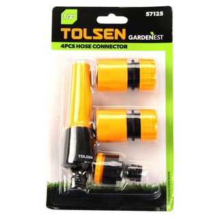 BỘ 4 ĐẦU NỐI ỐNG TOLSEN 57125
