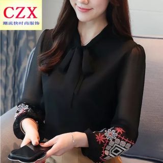 Sơmi nữ vải lụa voan cực đẹp (kèm ảnh thật)