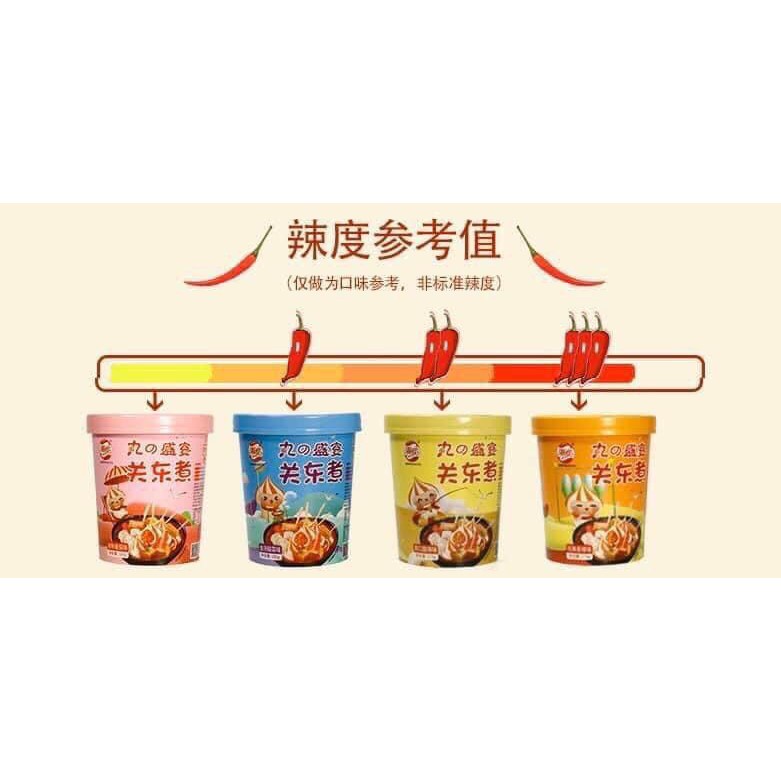 [XẢ KHO] Lẩu Cốc Viên Hải Sản - Kèm Miến Ăn Bao No - Hộp 165gr | BigBuy360 - bigbuy360.vn