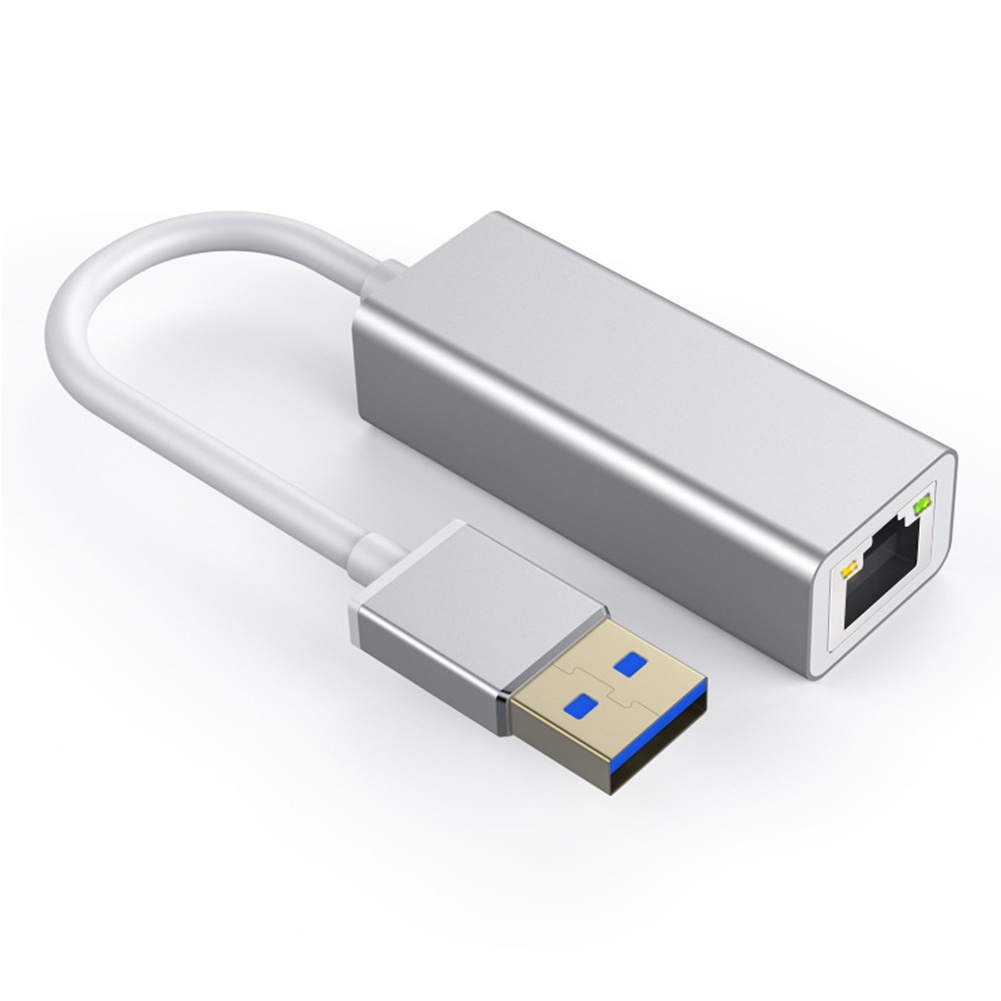 AL Hợp kim nhôm USB 3.0 đến RJ45 Thẻ điều hợp mạng LAN USB3.0 sang Ethernet Bộ điều hợp mạng LAN 1000Mbps | BigBuy360 - bigbuy360.vn
