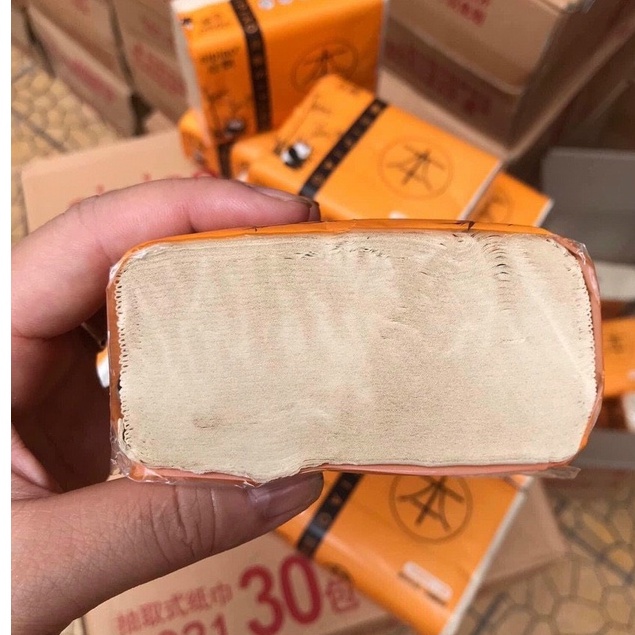 Giấy ăn gấu trúc giấy vệ sinh 1 thùng 30 gói - KHĂN GIẤY GẤU TRÚC