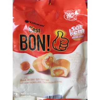 Bánh c'est bon vị sốt kem trứng lava gói 101.5g