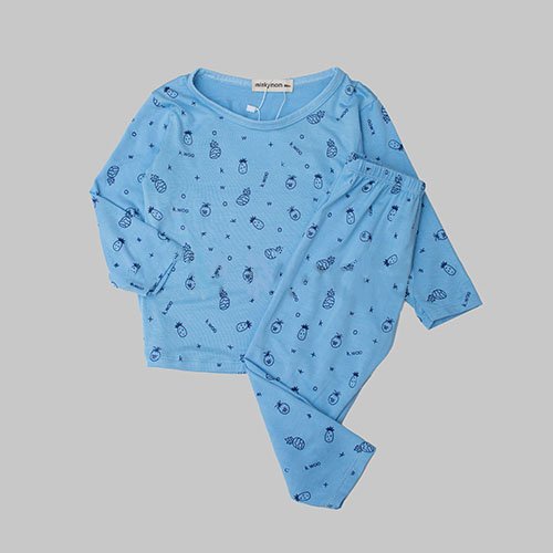 Bộ thun lạnh Dài Tay Minky Mom cho bé trai bé gái nhiều mầu TS236