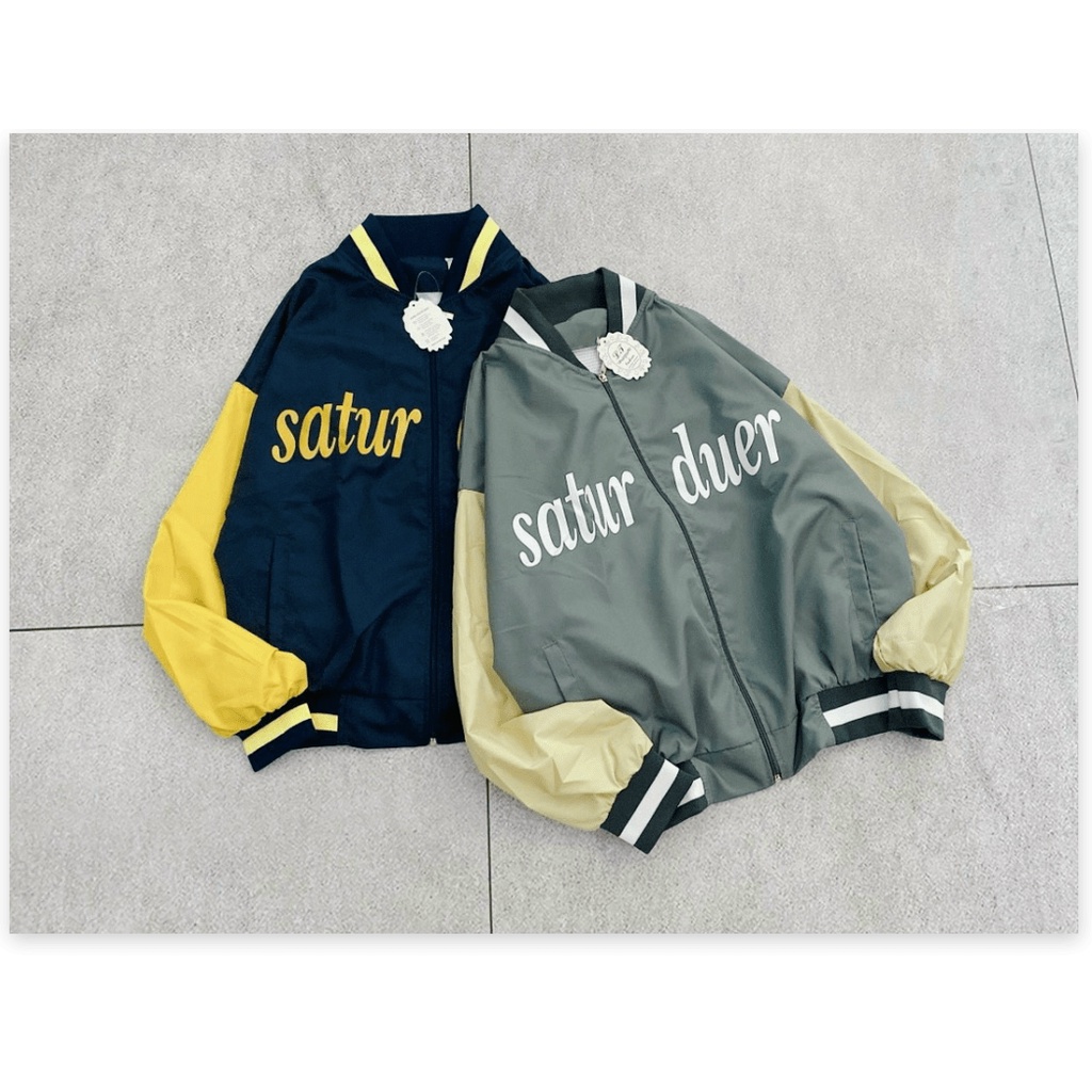 Áo Khoác Dù Bomber Nữ Cổ Bóng Chày In Chữ Mẫu Mới HOT - NGỌC HÂN FASHION