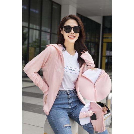 Áo chống nắng nữ cao cấp vải thoáng mát