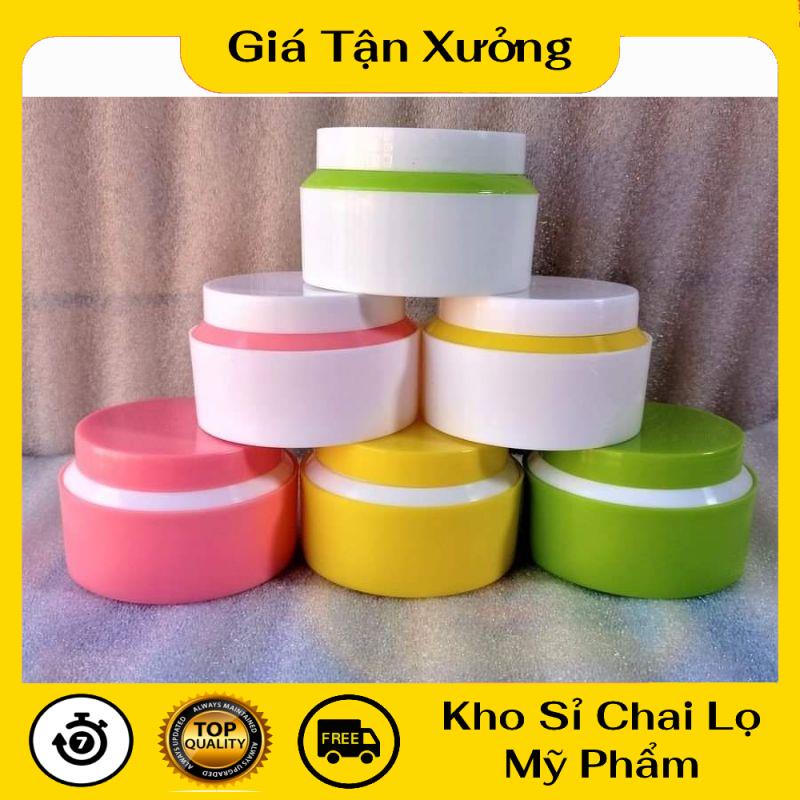 Hủ Đựng Kem ❤ TRÙM SỈ ❤ Hũ đựng kem body 150g,200g xéo chiết mỹ phẩm , phụ kiện du lịch