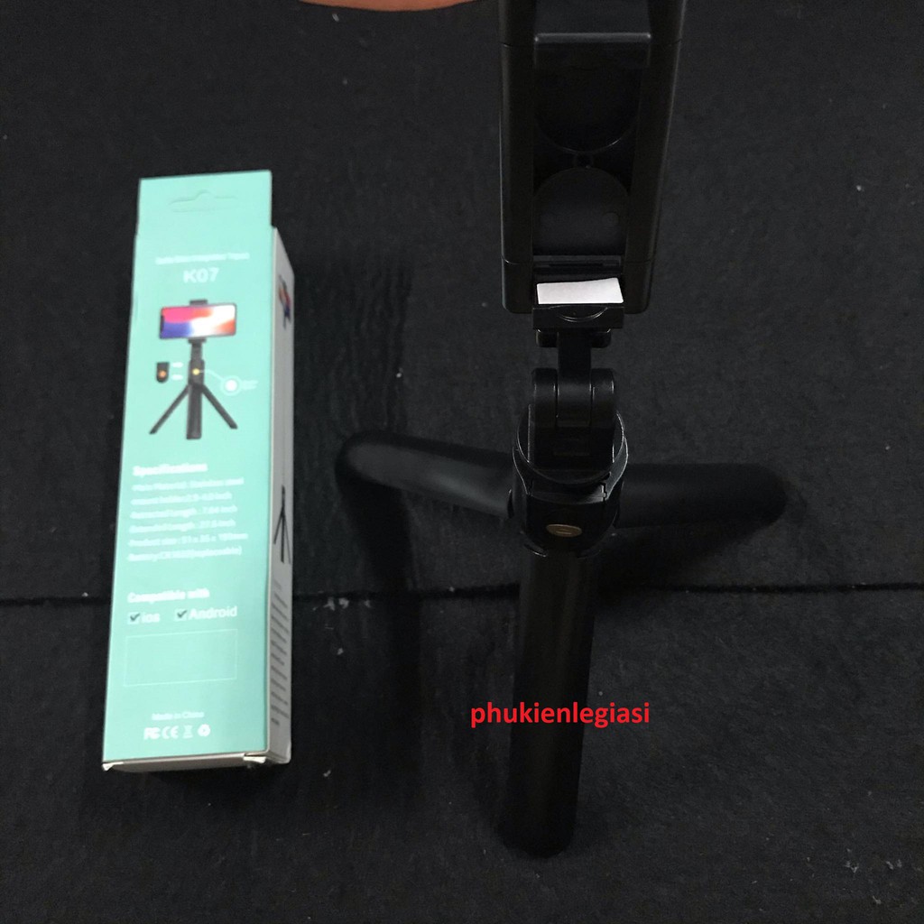 GẬY CHỤP ẢNH 3 CHÂN ĐA NĂNG TRIPOD K07 | BigBuy360 - bigbuy360.vn