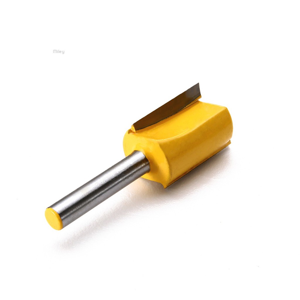Bộ 5 Mũi Phay Router Thẳng & Thân Thẳng 1 / 4 "Cắt Chế Biến Gỗ
