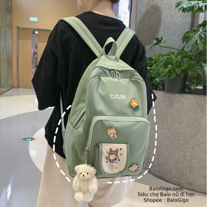 Ba lô nữ Hàn Quốc cực xinh  G271 - BaloGigo