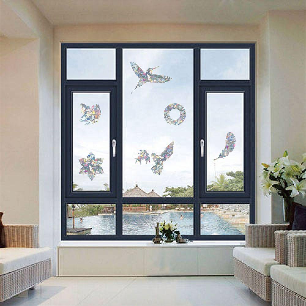 MOCHO Miếng Dán Cửa Sổ Hiệu Ứng Phản Quang Hai Công Dụng Bên Trong Và Bên Ngoài Chim Ruồi