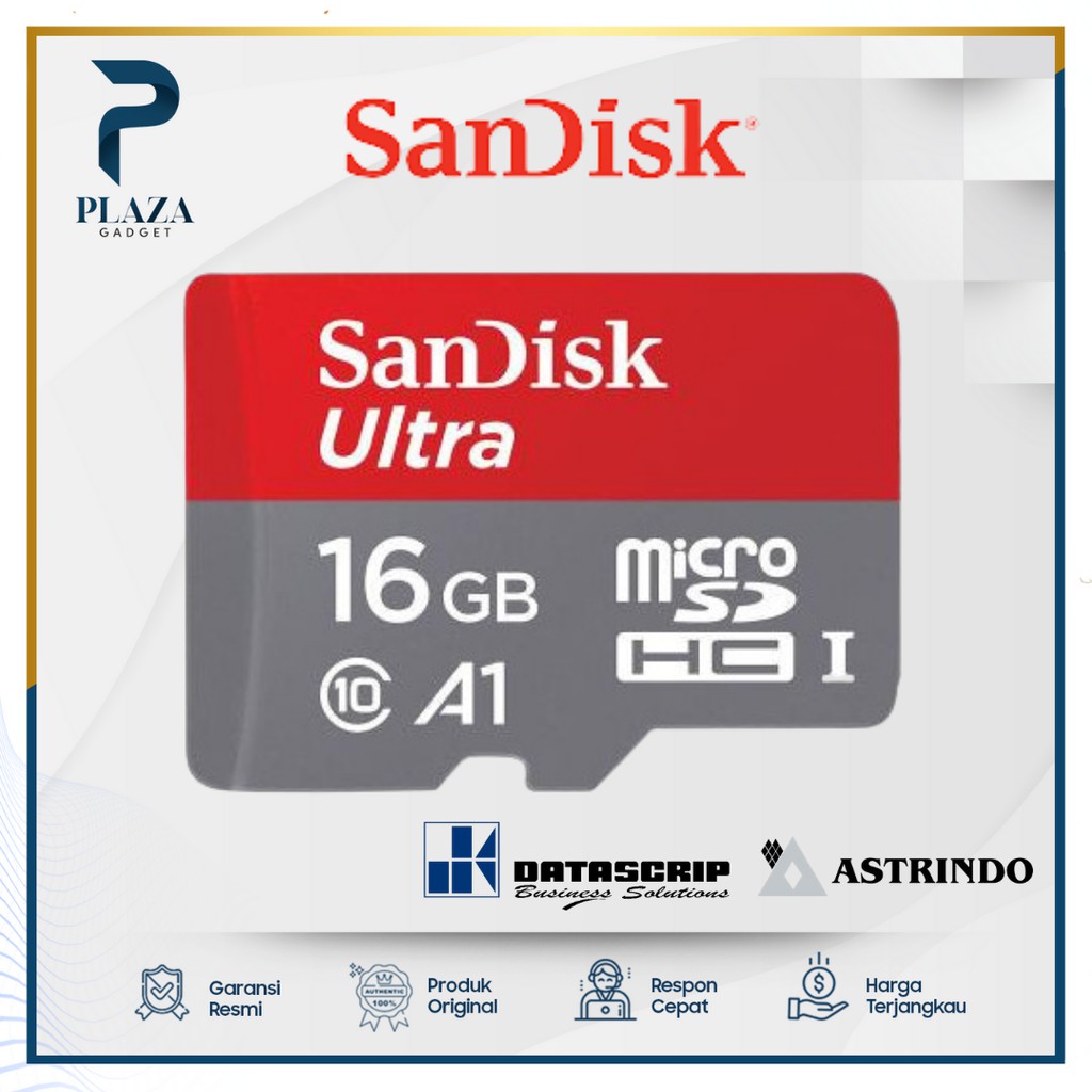 Bộ Chuyển Đổi Sandisk Ultra 16gb Microsd 98mbps Class 10-5 Năm
