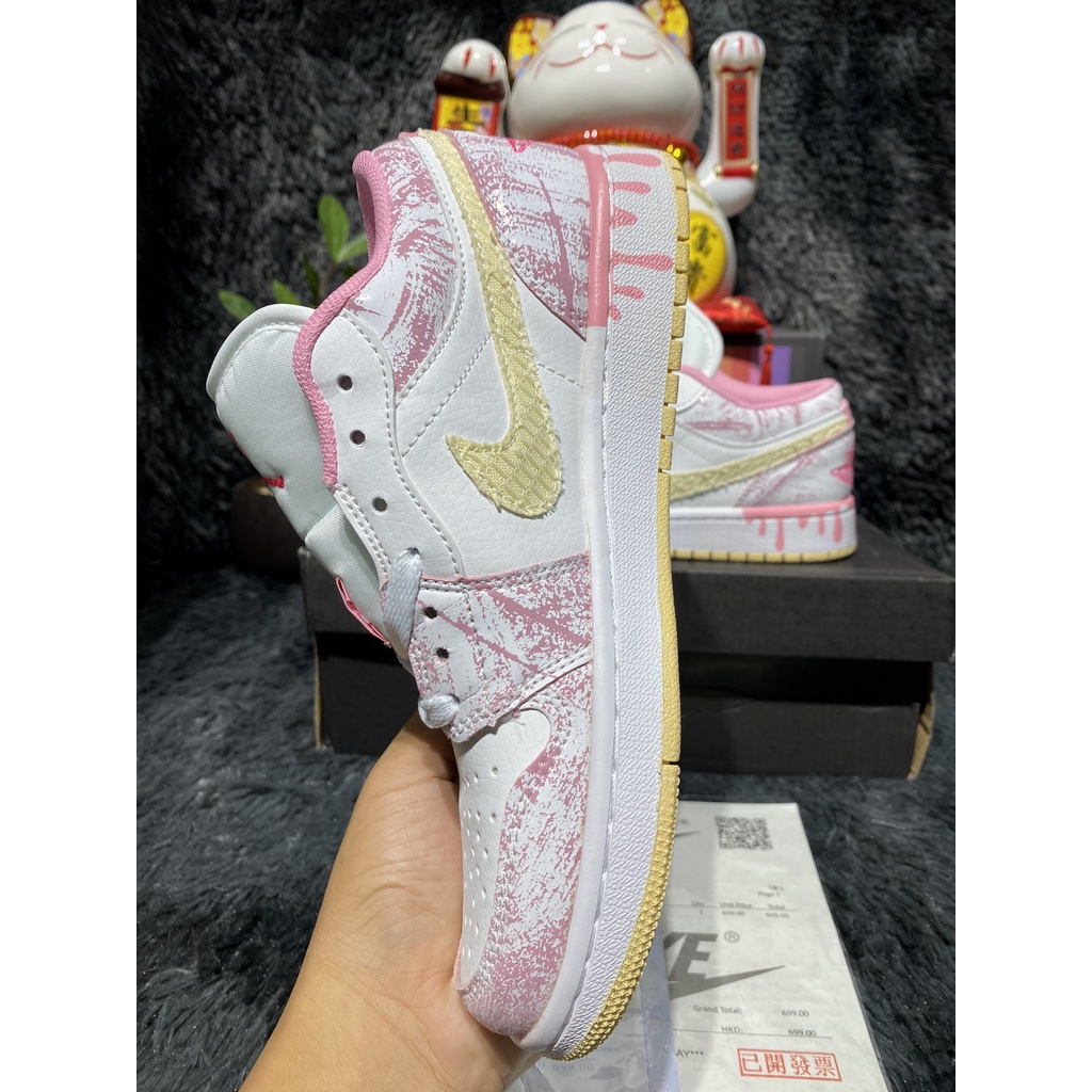 [FullBox+Ảnh Thật] Giày Sneaker Jordan hồng trắng siêu xinh hàng 11 trung