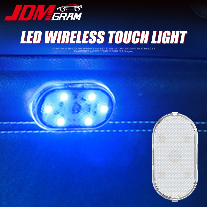 Đèn Led Không Dây Cảm Ứng Siêu Sáng Sạc USB Gắn Trần Xe Hơi đèn xe LED cảm ứng không dây Thông Dụng Đèn Led Không Dây Độ xe hơi có thể tháo rời cảm ứng gắn trần xe hơi trang trí phụ kiện nội thất ô tô