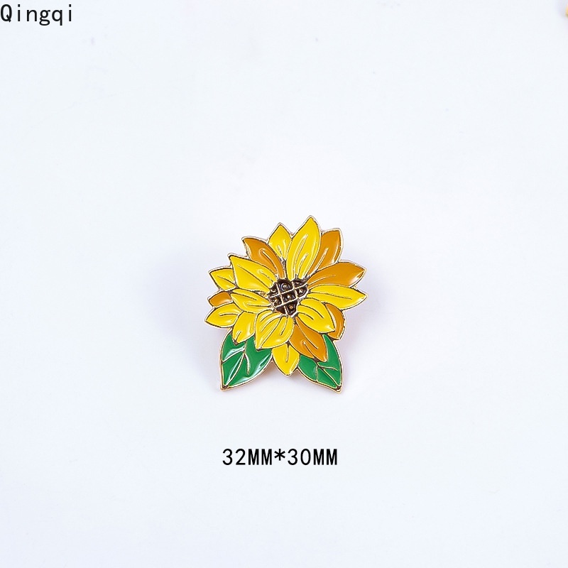 Ghim cài áo Miss Zoe hình hoa nhiều màu sắc dễ thương