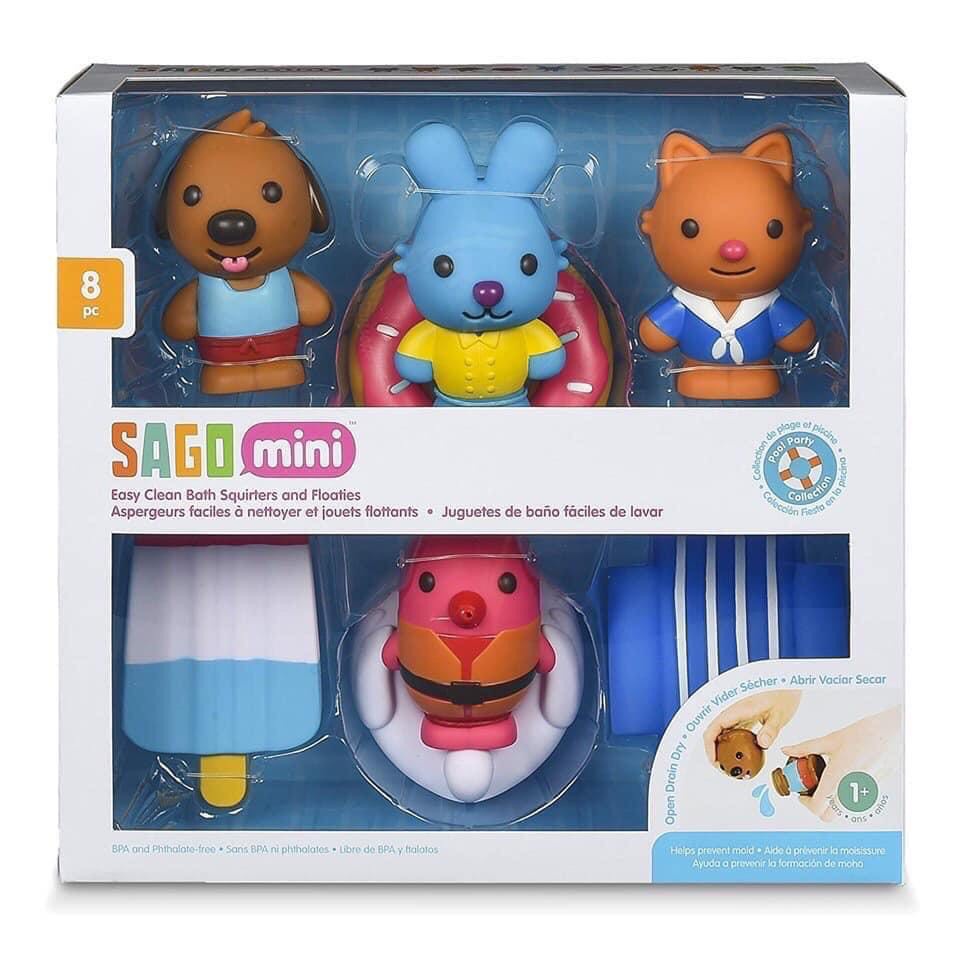 Bộ đồ chơi nước cho bé Bath Toys Sago mini - Canada