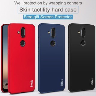 Ốp điện thoại màu trơn phong cách đơn giản cho Nokia 8.1 Nokia X7