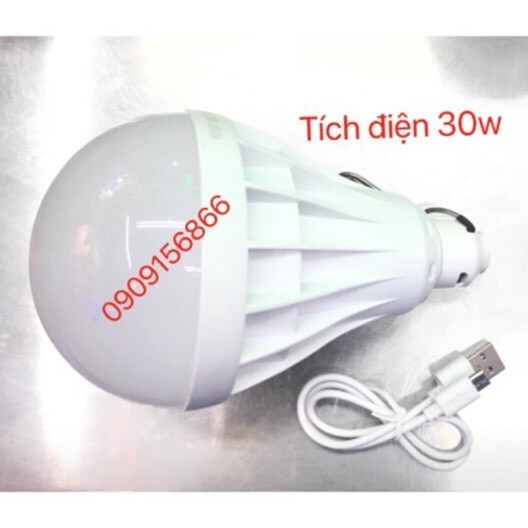 BÓNG ĐÈN LED SẠC TÍCH ĐIỆN 30W