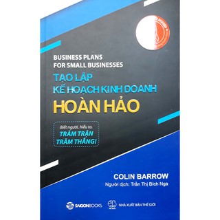 Sách - Tạo Lập Kế Hoạch Kinh Doanh Hoàn Hảo