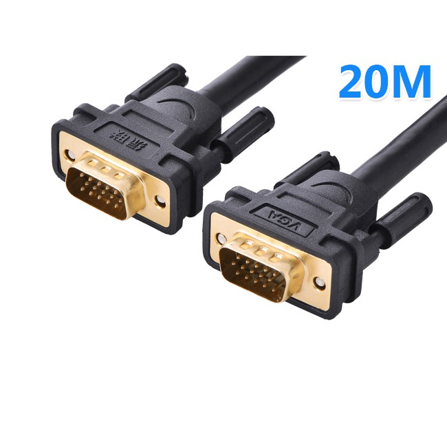 Cáp VGA 20M 3+9C cho Màn Hình, Máy Chiếu Chính Hãng Ugreen 11635