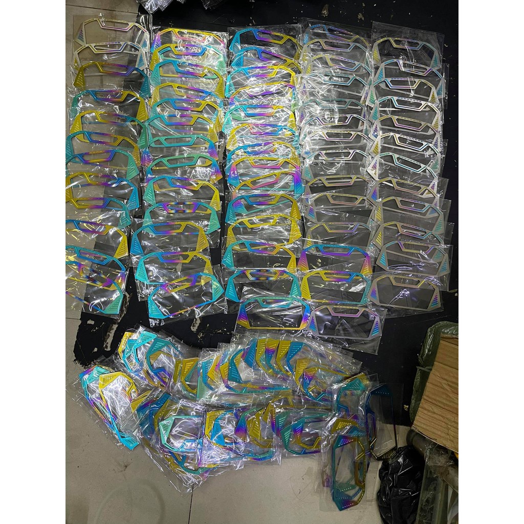 Tem dán titan mặt đồng hồ winner raider satria sonic vario.