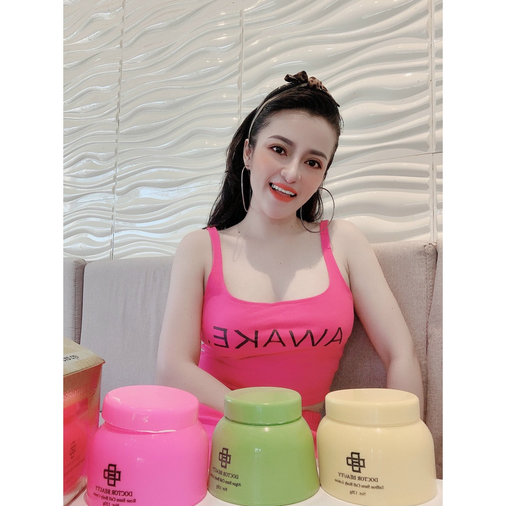 Kem body, kem dưỡng trắng Body, tế bào gốc Doctor Beauty,Bộ kích và dưỡng trắng toàn thân hiệu quả tiết kiệm