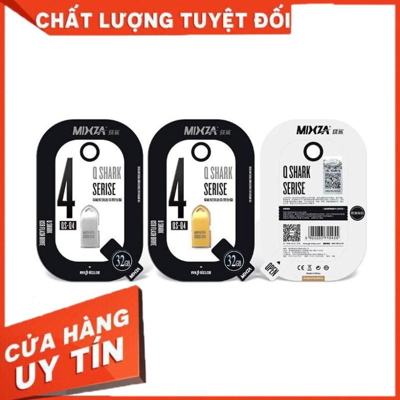 [FreeShip Toàn Quốc] USB MIXZA 64GB - 32GB - 16GB - 8GB - 4GB Shark QS-Q4 CHÍNH HÃNG - BH 1 ĐỔI 1