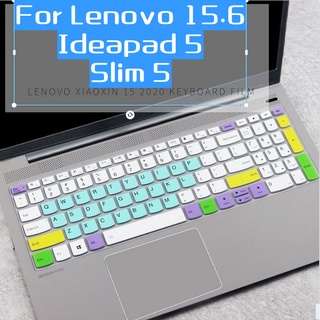 Miếng Dán Silicon Bàn Phím Laptop Lenovo Ideapad 5 Slim 5 15 '' 15.6 Inch 15iil05 15are05 15iil 15are05 Air15 2021 