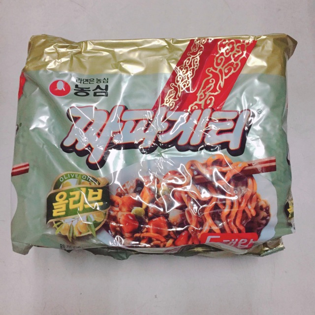 Combo 5 gói mì tương đen Chapagetti