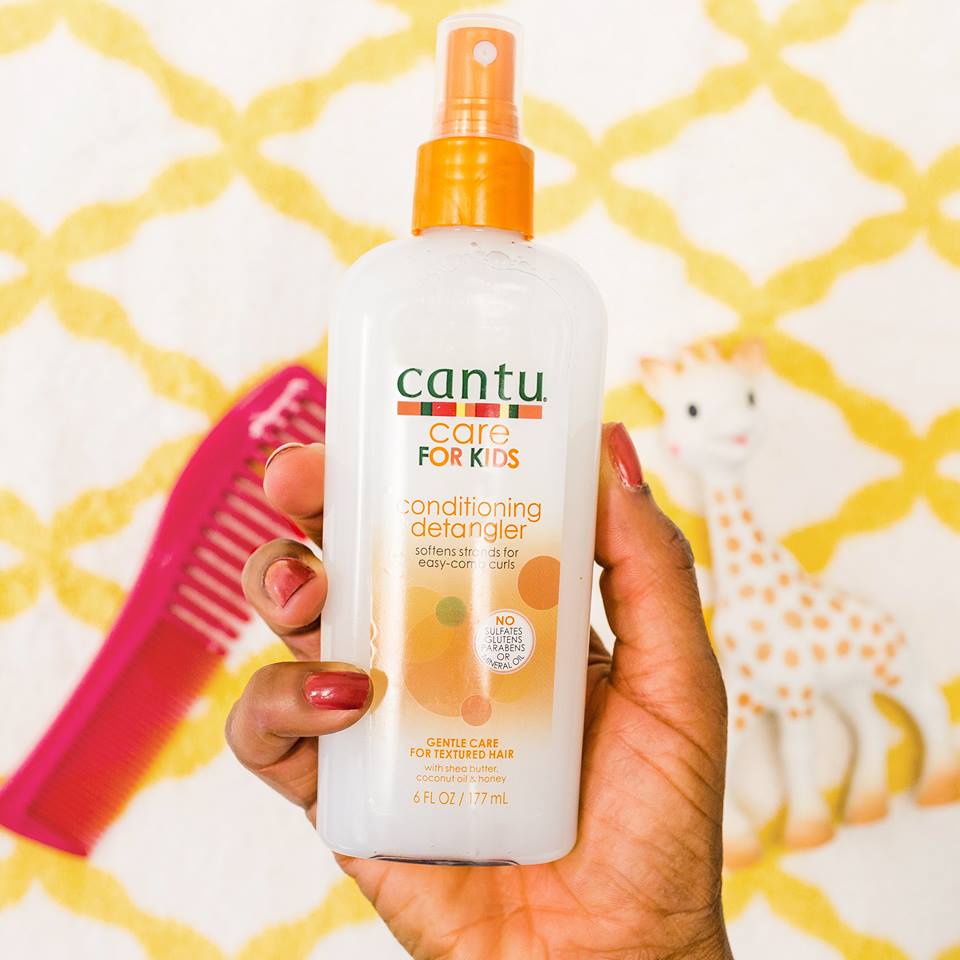 Cantu - Xả khô cho bé Cantu Care For Kids Conditioning Detangler 177ml