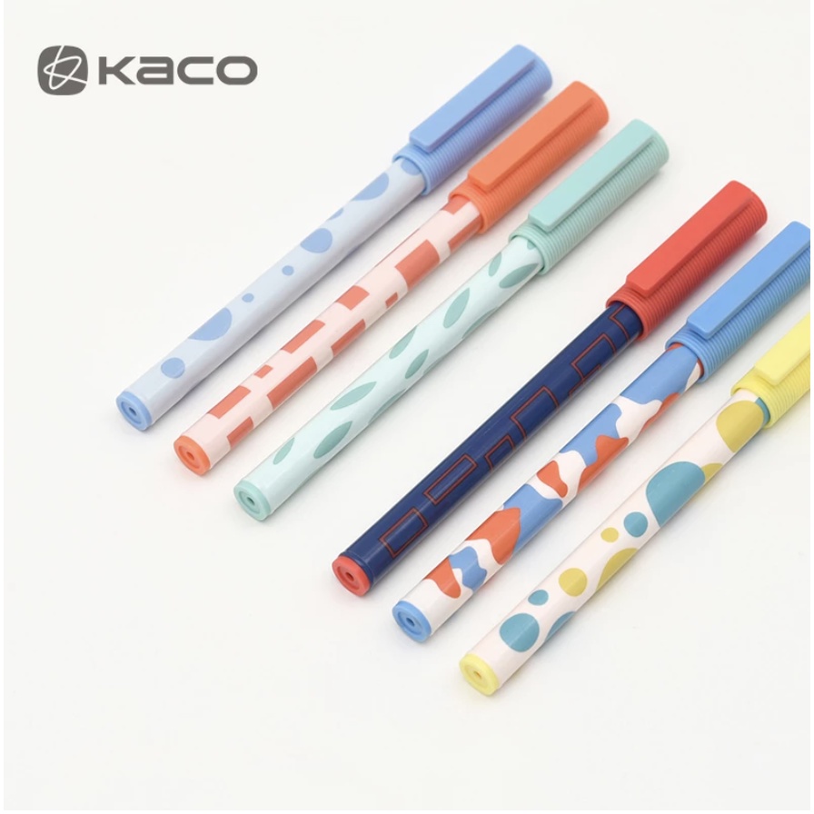 Set 3 Bút Gel Kaco JUMBO Ngòi 0.5mm - Hàng Chính Hãng