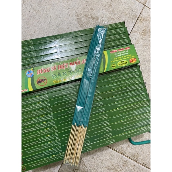 210 Que( 7 hộp ) hương diệt muỗi An phát - Dũng sỹ diệt muỗi thảo mộc tự nhiên