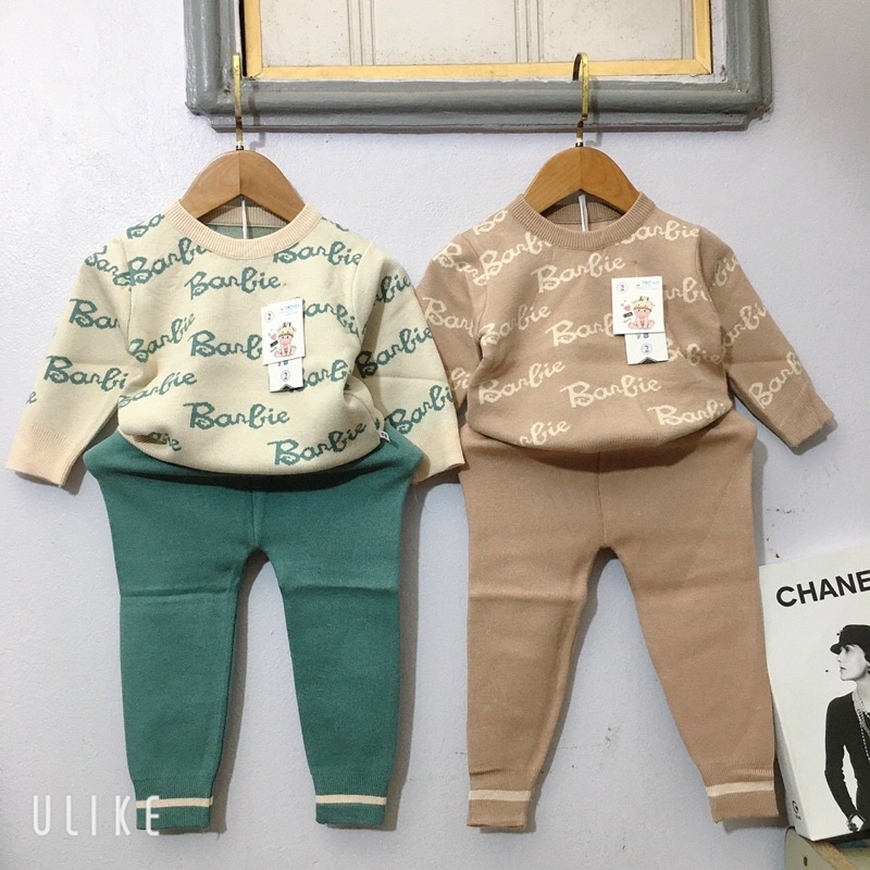 Bộ len Mikey hàng Quảng Châu cực hot cho bé 10-22kg